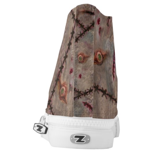 ED GEIN SKIN SHOES (Left Shoe Back)