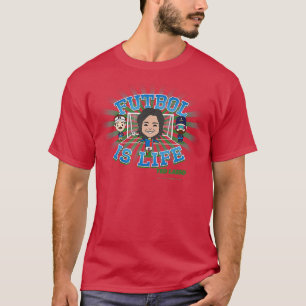 ed Lasso Dani Rojas Futbol Is Life Coach Beard Chi T-Shirt