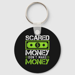 Ed Money Dont Make Money Dollar Cash Graphic Boss Keychain