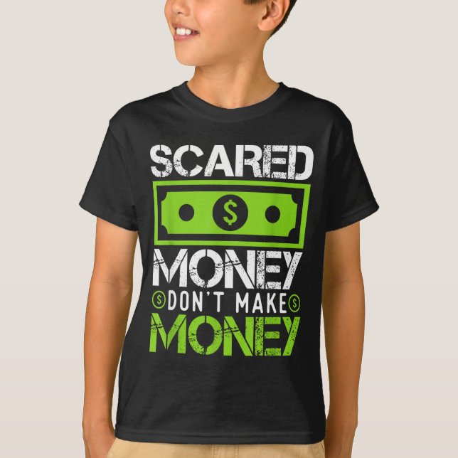 Ed Money Dont Make Money Dollar Cash Graphic Boss  T-Shirt (Front)