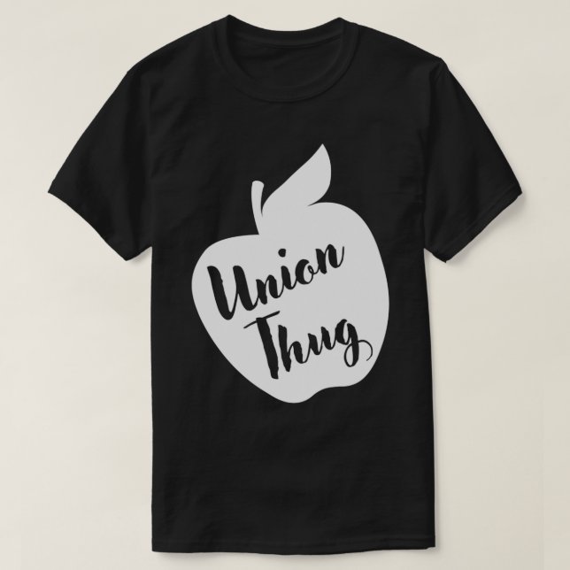 Ed Red Union Thug Teacher  T-Shirt (Design Front)