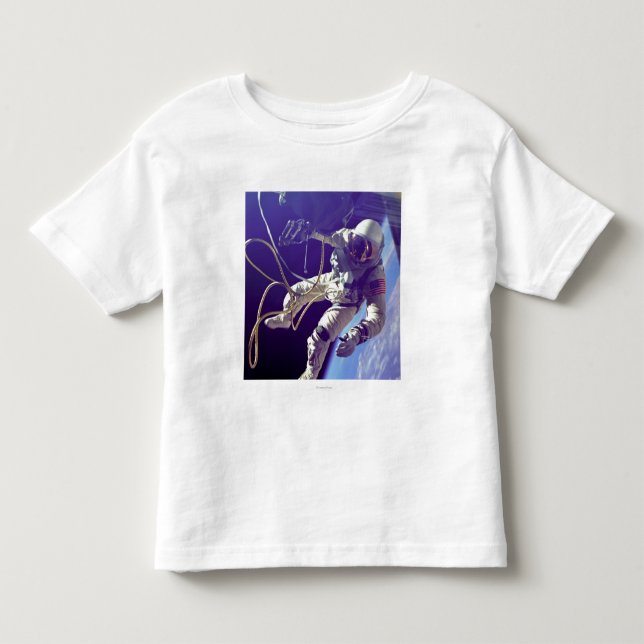 Ed White First American Spacewalker Photograph Toddler T-shirt (Front)