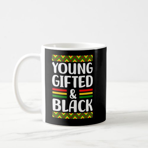 ed Young Black Dashiki African Pride History Month Coffee Mug