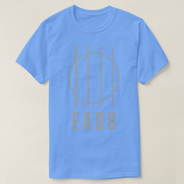 EDAG  Bass Guitar Player Guitarist Musician Bassis T-Shirt (Design Front)