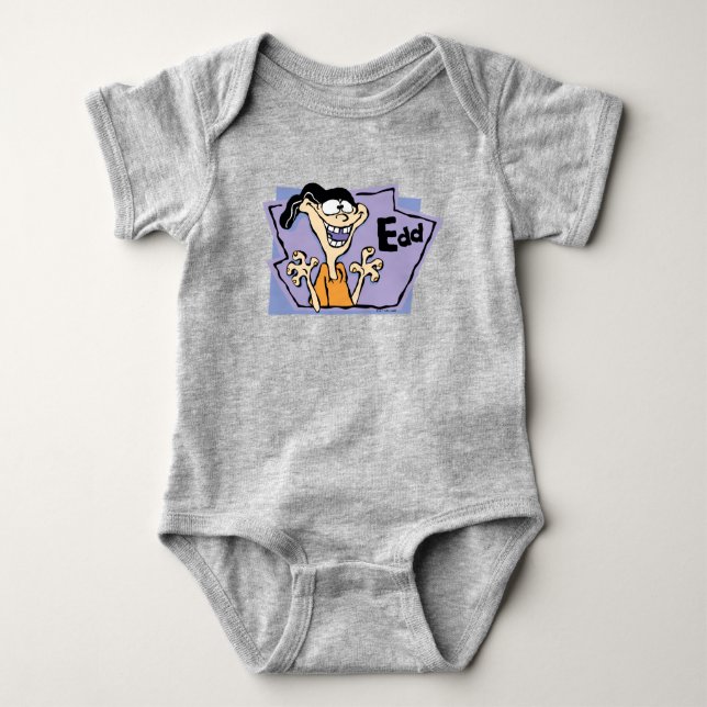 Edd Character Graphic Baby Bodysuit (Front)