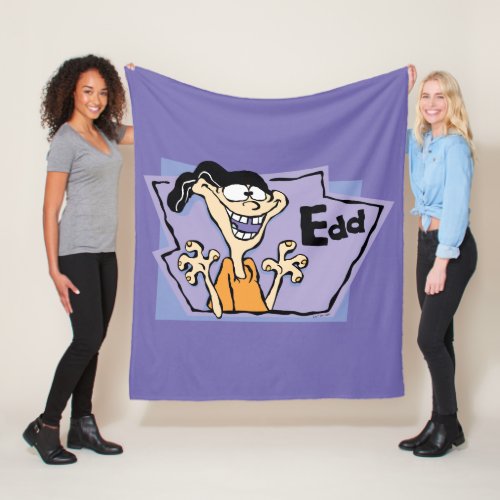 Edd Character Graphic Fleece Blanket