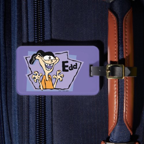 Edd Character Graphic Luggage Tag