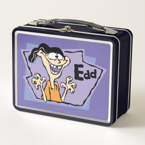 Edd Character Graphic Metal Lunch Box