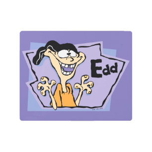 Edd Character Graphic Metal Print
