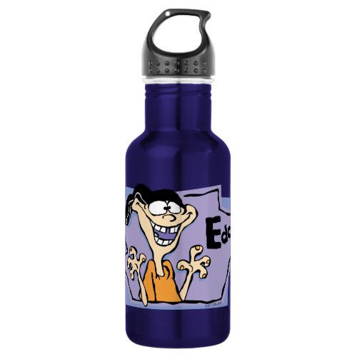 Edd Character Graphic Stainless Steel Water Bottle