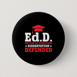 Edd doctor of education dissertation defended edd button