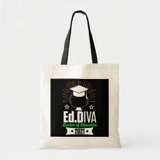 EdD Doctor of Education Diva 2021 Doctorate Tote Bag