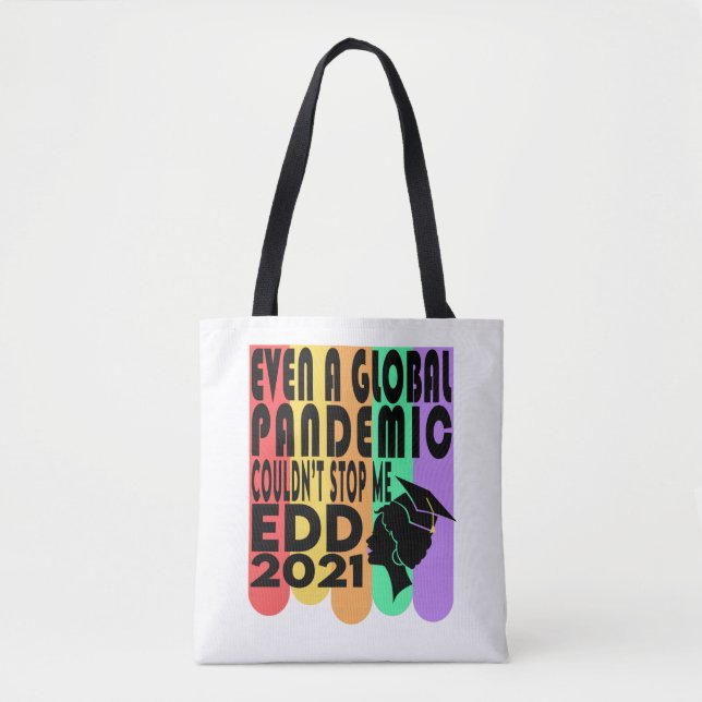 EdD Doctor of Education Doctorate Graduation Gift  Tote Bag (Front)