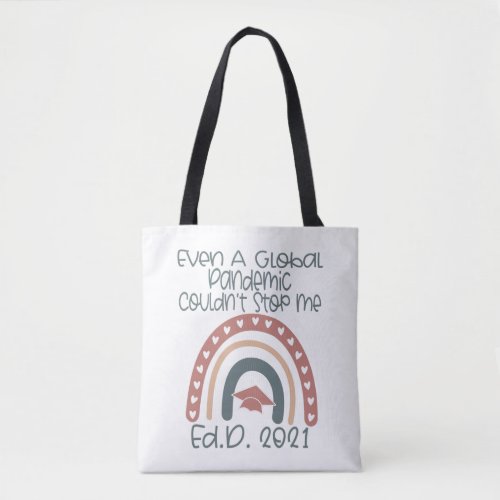 EdD Doctor of Education Doctorate Graduation Gift  Tote Bag