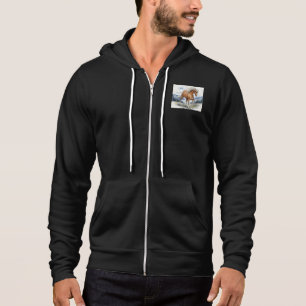 Edda Silver bay Icelandic Horse in the Mountains S Hoodie