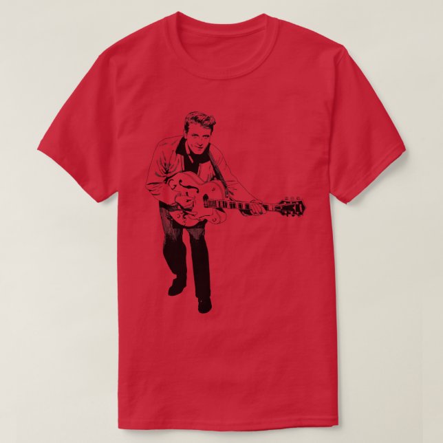 Eddie Cochran T-Shirt (Design Front)