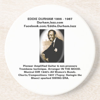 Eddie Durham custom sand stone decorative Coasters