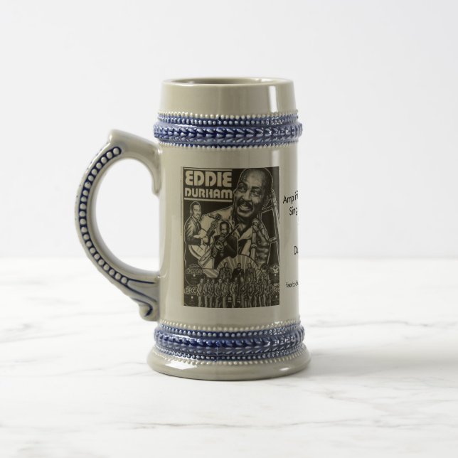 EDDIE DURHAM stein (very large mug) (Left)