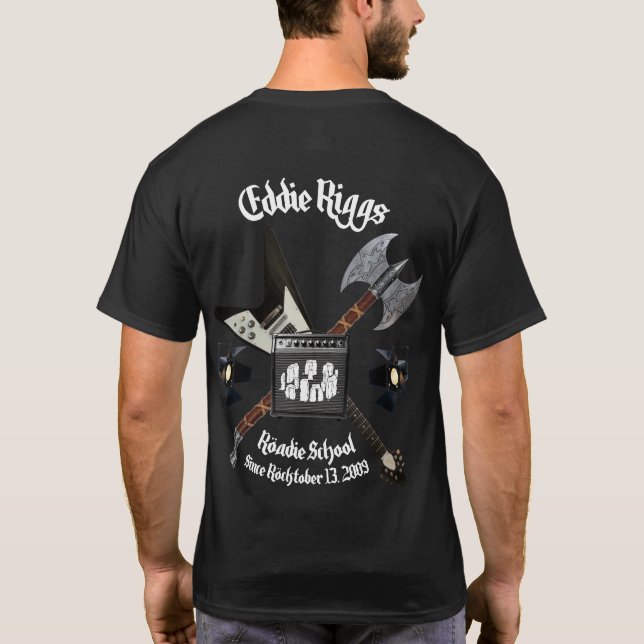 Eddie Riggs Roadie School Brutal Legend Shirt (Back)