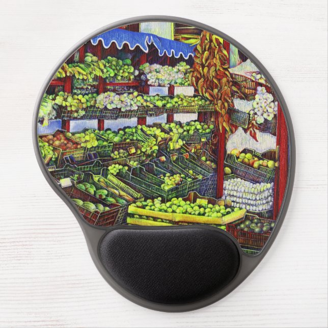 Eddie’s Market, Hungary Gel Mouse Pad (Front)