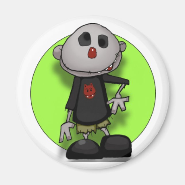 Eddie zombie magnet (Front)