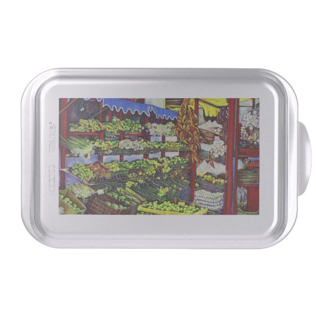 Eddie's Market, Hungary Cake Pan (Front)