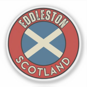 Eddleston, Scotland Sticker