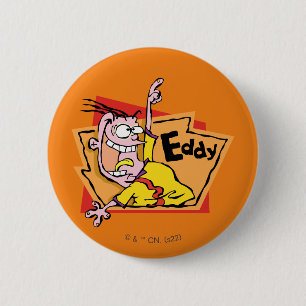Eddy Character Graphic Button