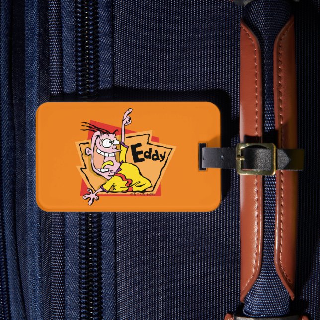 Eddy Character Graphic Luggage Tag (Front Insitu 4)
