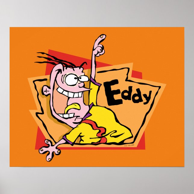 Eddy Character Graphic Poster (Front)