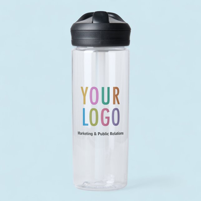 Eddy®+ Custom Water Bottle with Company Logo 20 oz (MISOOK 20oz Camelbak Eddy Water Bottle with Logo)