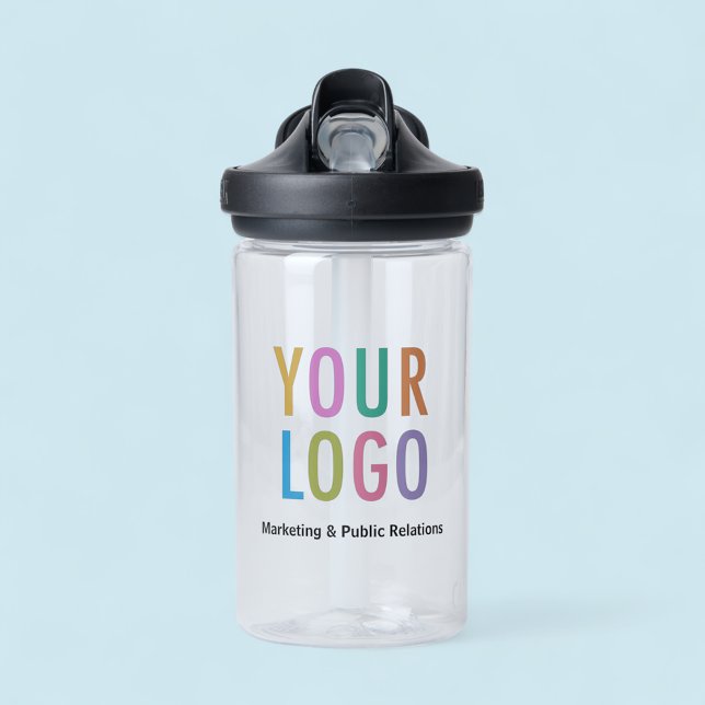 Eddy®+ Kid's Small Water Bottle with Logo 14 oz (MISOOK 14oz Camelbak Eddy Water Bottle with Logo)