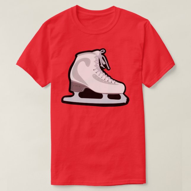 Edea Ice Fly Figure Skating Boot T-Shirt (Design Front)