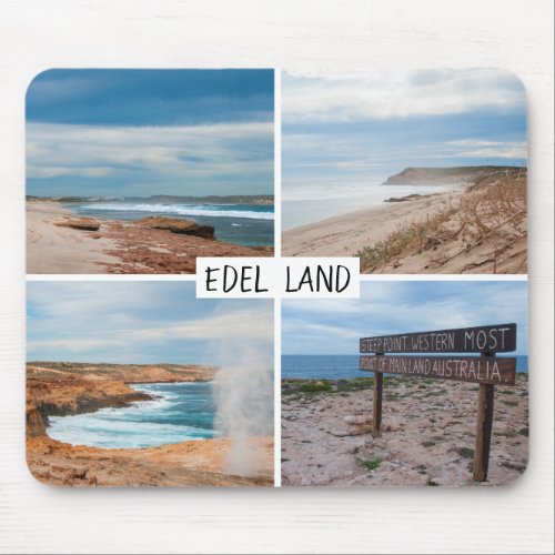 Edel Land Steep Point Western Australia Landscape Mouse Pad