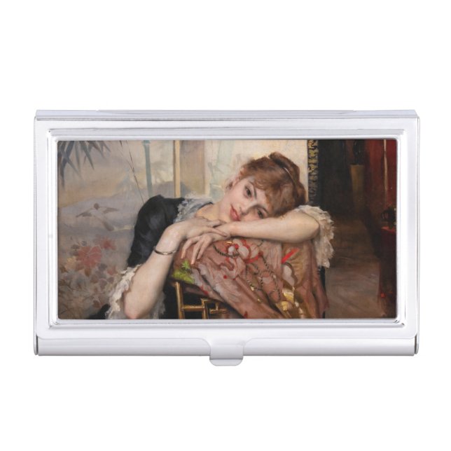 Edelfelt - Parisienne / Virginie Business Card Case (Front)