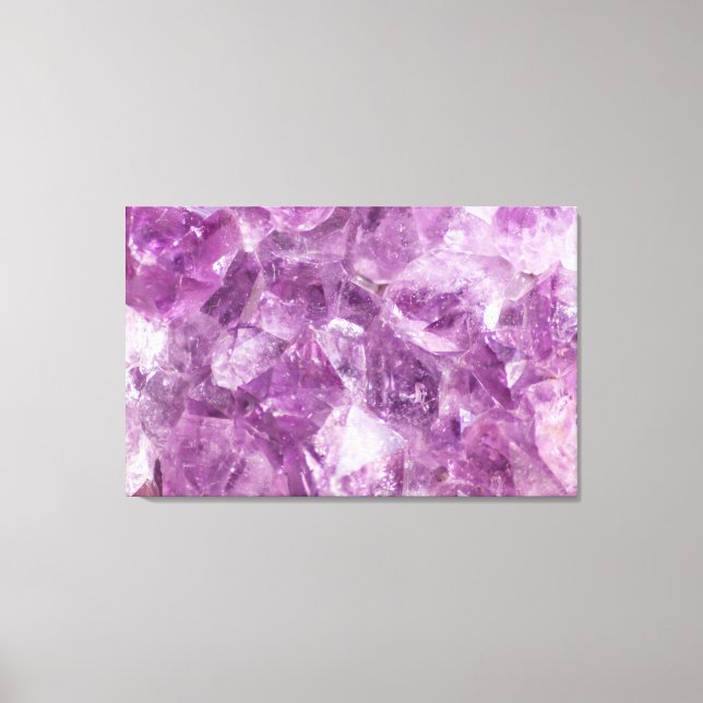 Edelsteine für die (Lein)Wand! Canvas Print (Front)