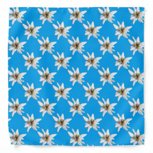 Edelweiss Alpine Flower Bandana