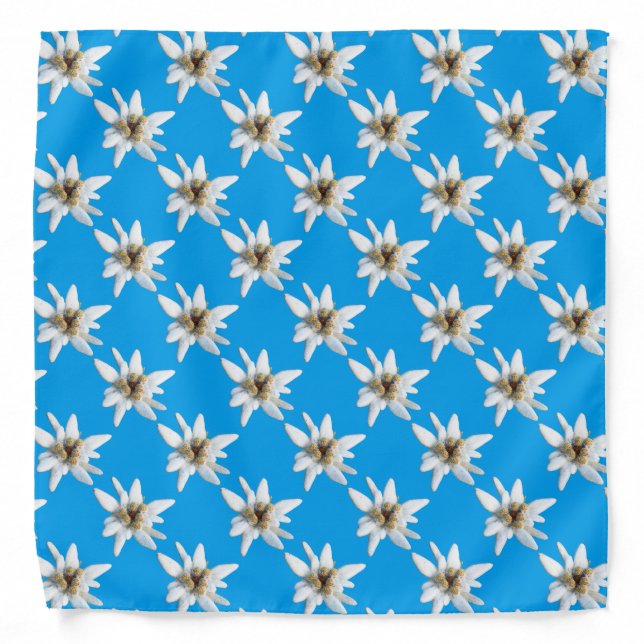 Edelweiss Alpine Flower Bandana (Front)