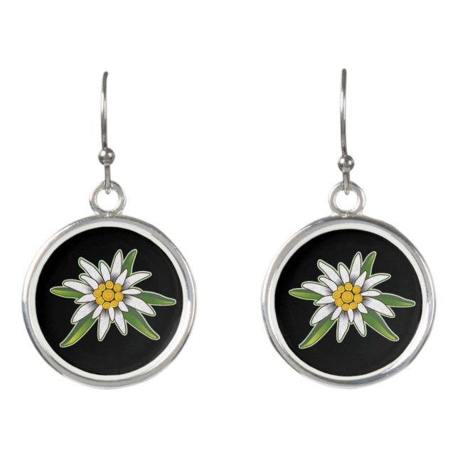 Edelweiss Earrings (Front)