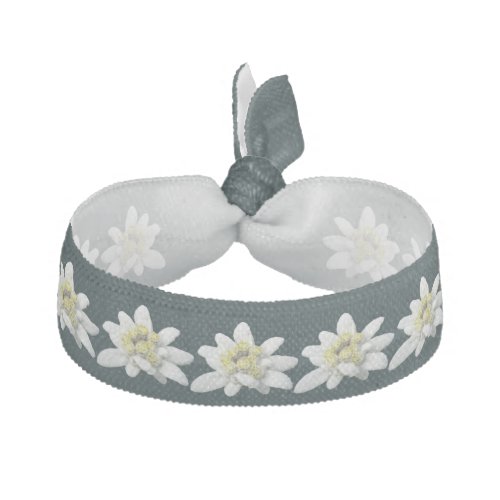 Edelweiss Floral Head Band Hair Tie