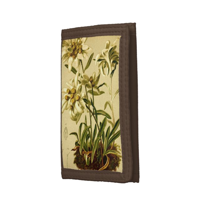 Edelweiss Flower Mens Wallet (Side)