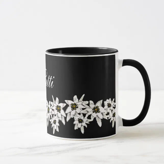 Edelweiss Flower Mug Zazzle