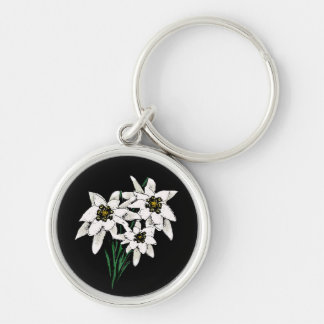 Edelweiss Flowers Keychain