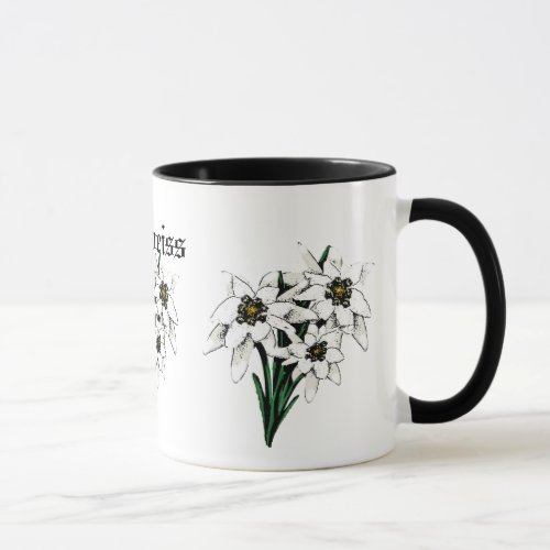 Edelweiss Flowers Mug