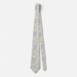 Edelweiss Hand-Illustrated The Sound of Music Neck Tie