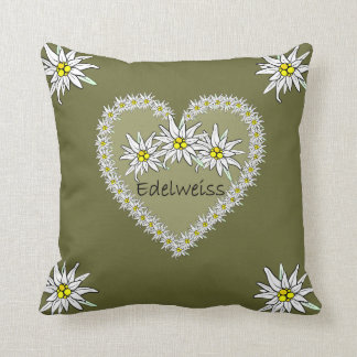 Edelweiss Heart American MoJo Pillow