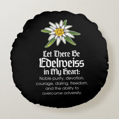 Edelweiss in My Heart Pillow