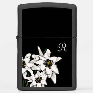 Edelweiss Monogrammed Zippo Lighter