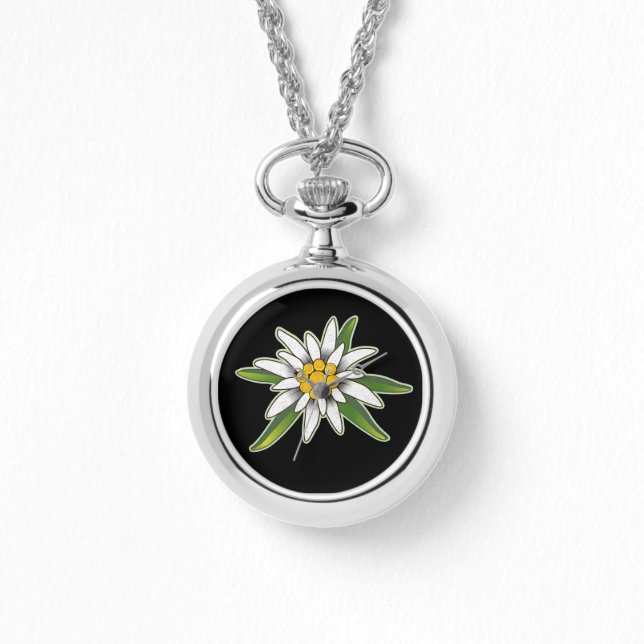 Edelweiss Necklace Watch (Front)