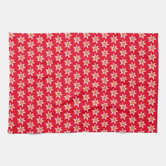 Edelweiss Pattern Kitchen Towel